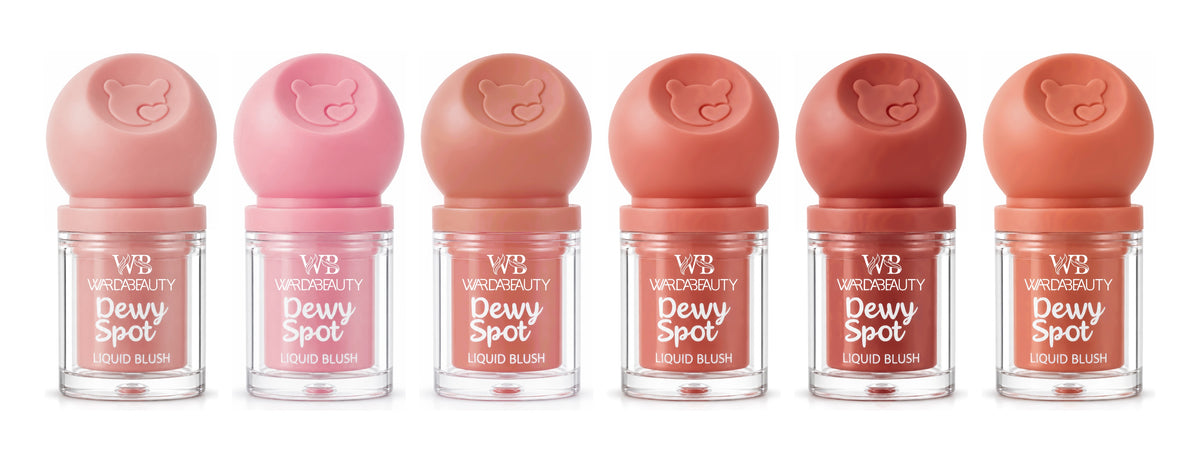 Dewy Spot Liquid Blush - all six shades