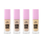 Lumi Light Liquid Foundation - all four shades